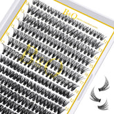 Pestañas clúster B&Qaugen en caja, 280 unidades para un look natural.
