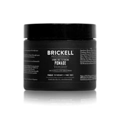 Brickell Pomada Texturizante: frasco de 2 oz para fijación fuerte y duradera.