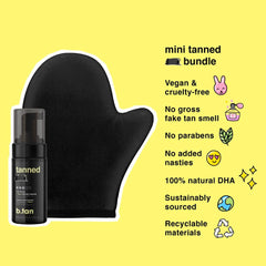 B.TAN Empaque de viaje compacto para bronceado sin complicaciones.
