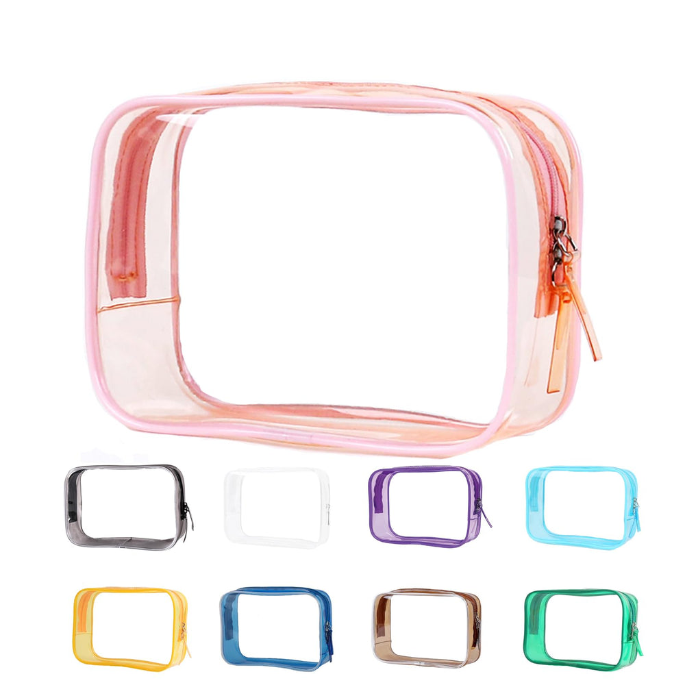 Buminee bolsa transparente pequeña, ideal para guardar cosméticos y pasar seguridad.
