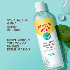 Burts Bees exfoliante líquido reduce poros visibles para piel suave
