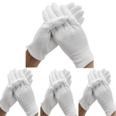 Guantes BWEISSTH de algodón blancos para uso diario suave.