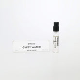 Byredo Gypsy Water, frasco spray muestra, permite probar la fragancia antes de comprar