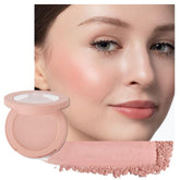 CAKAILA rubor paleta rosa durazno, tono suave y acabado natural para todo tipo de piel