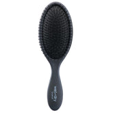 Cepillo Cala desenredante negro para cabello húmedo o seco, facilita el deslizamiento y reduce tirones.