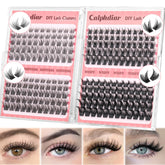 Calphdiar grupos de pestañas natural 230pcs: aspecto suave para uso diario.