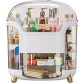 CandleWo organizador de maquillaje gran capacidad, permite ver y ordenar bases y polvos.
