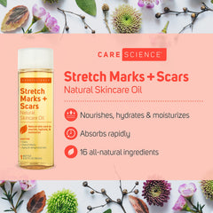Care Science Aceite Cuerpo Estrías: ayuda a hidratar y suavizar.