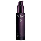 Caudalie Premier Cru Suero Antiarrugas: vista de la botella y beneficio de hidratación prolongada.