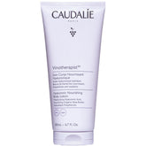 Loción Corporal Nutritiva de Caudalie con aplicación suave para piel hidratada.