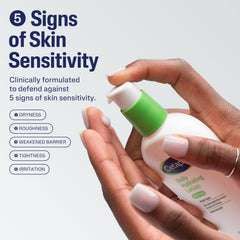 Cetaphil loción hidratante, absorción rápida, ideal antes del maquillaje para piel suave.