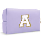 Bolso Chaogreat de maquillaje personalizado con iniciales A-Z, regalo elegante para ella.