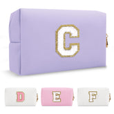 Chaogreat neceser personalizado con iniciales A-Z, ideal para viajar