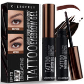 Cilrofelr gel cejas tatuaje: aplicación precisa para definir cejas.