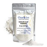 ClearLee arcilla kaolin polvo cosmético, polvo ultra fino para cuidado diario de la piel