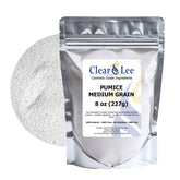 ClearLee Púmice cosmético en bolsa con cierre, exfoliación suave para piel seca