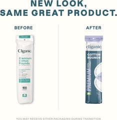 Cliganic discos-algodon-hipoalergenicos-desmaquillaje, aptos para piel sensible.