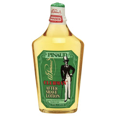Clubman Pinaud loción para después del afeitado, botella clásica, aroma atemporal.