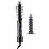 Conair 2 en 1 cepillo de aire caliente con barra de 1 pulgada para rizos definidos.