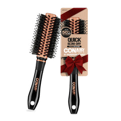 Conair cepillo secador redondo de la Colección Cobre para un peinado suave.