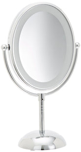 Conair espejo maquillaje iluminado 1x/7x frente para delinear con precisión.