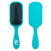 Conair Knot Dr. desenredante azul, frente: desenreda sin tirar en cabello mojado o seco.