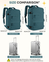 Coofay mochila con espalda ventilada para mayor comodidad.