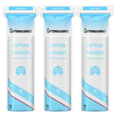 Cottonessence desmaquillante facial: disco de algodón suave para piel sensible.