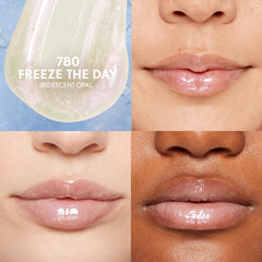 CoverGirl Brillo labial Yummy Plumper acabado mentolado, fresco y vigorizante.