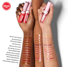 CoverGirl Clean Fresh Yummy Gloss sabor piña roja ofrece frescura en cada pasada.