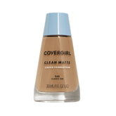 CoverGirl Clean Oil Control Liquid Makeup, tono Classic Tan, botella visible para control de grasa.