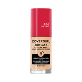 Covergirl Outlast Extreme Wear: envase de base para cobertura natural y uso diario
