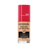 Covergirl Outlast Extreme Wear, fondo cremoso natural para un acabado uniforme y suave.