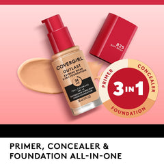 Covergirl Outlast Extreme Wear: variedad de tonalidades para igualar tu tono