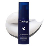 Curology gel hidratante facial en frasco, textura ligera para uso diario