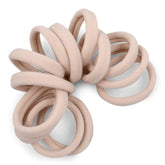 Cyndibands gomas sin costura rubias para cola de caballo, suave y sin tirones