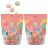 Bomba de baño Dabble & Dollop mini con fragancia frutal para niños.
