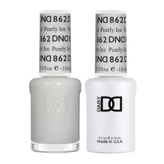 DAISY DND gel Perla Helada en bote, tono perlado suave para uñas elegantes.