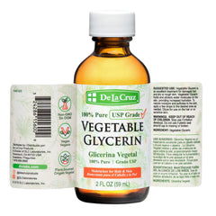 Textura clara de glicerina vegetal para mezclas cosméticas caseras.