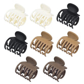 DEEKA clips pequeños con acabado mate para sujetar el cabello con estilo.