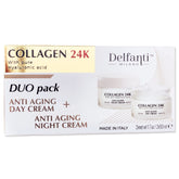 Delfanti-Milano Collagen 24K crema día frasco: hidratación suave y luminosidad diaria.