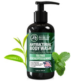 Derma-Nu savon antibactérien thérapeutique en flacon, texture riche et hydratante.