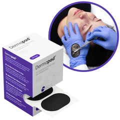 DermaPad: material texturizado recoge vellos y células muertas.