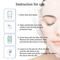 Dermaroller mascarilla hidratante empaque compacto: perfecto para viaje.