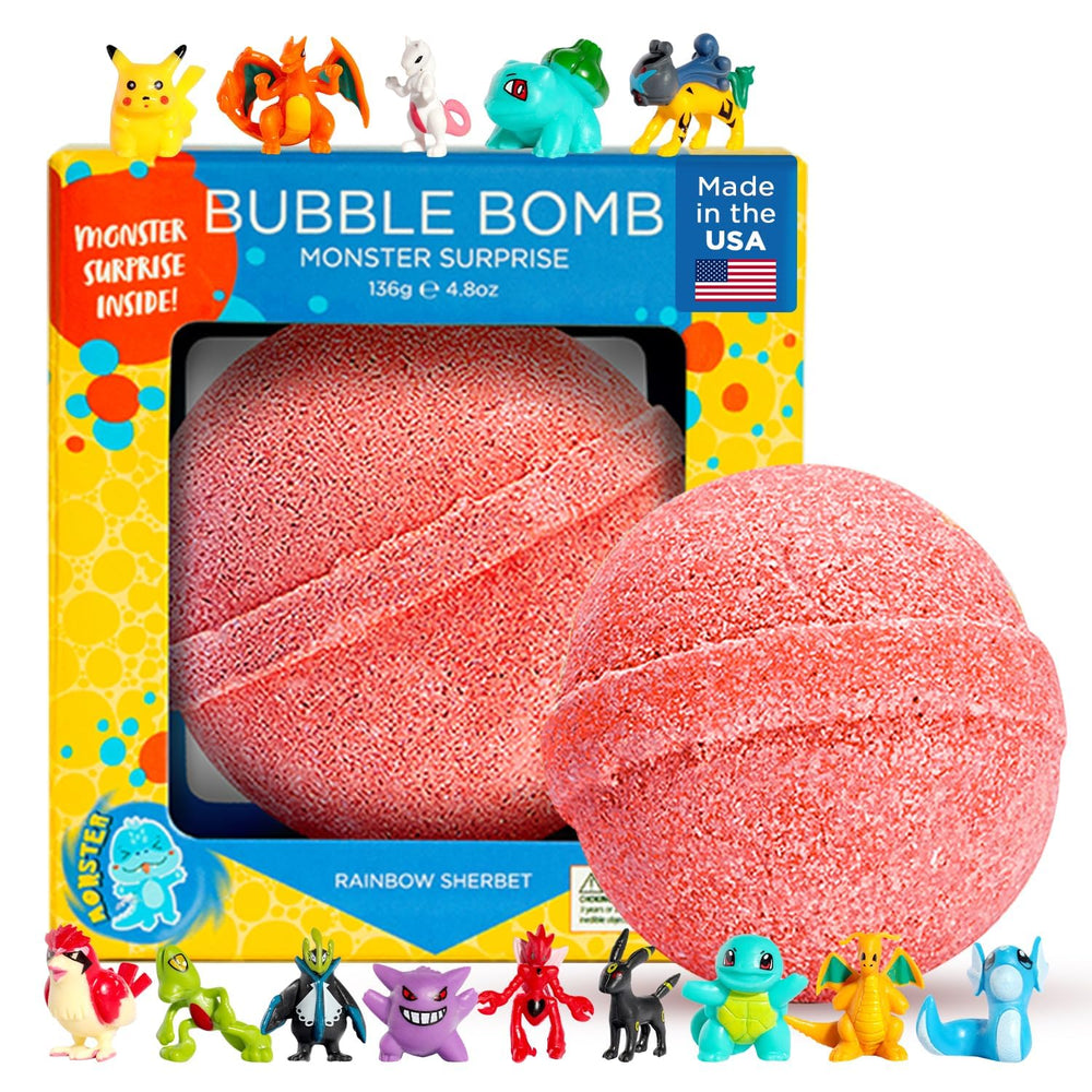 Bomba Poke Monster de Two Sisters con sorpresa interior para jugar