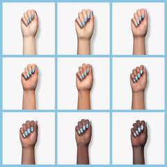 Double Rhythm: acabado brillante que realza el color en uñas