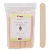 Dukal palitos grandes de madera para cera, agarre cómodo y cobertura amplia.