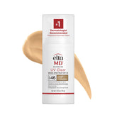 EltaMD UV Clear con color, botella con pomo para uso diario