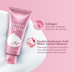 Embeauty Senka Perfect Whip, espuma densa ideal para la rutina diaria de limpieza.