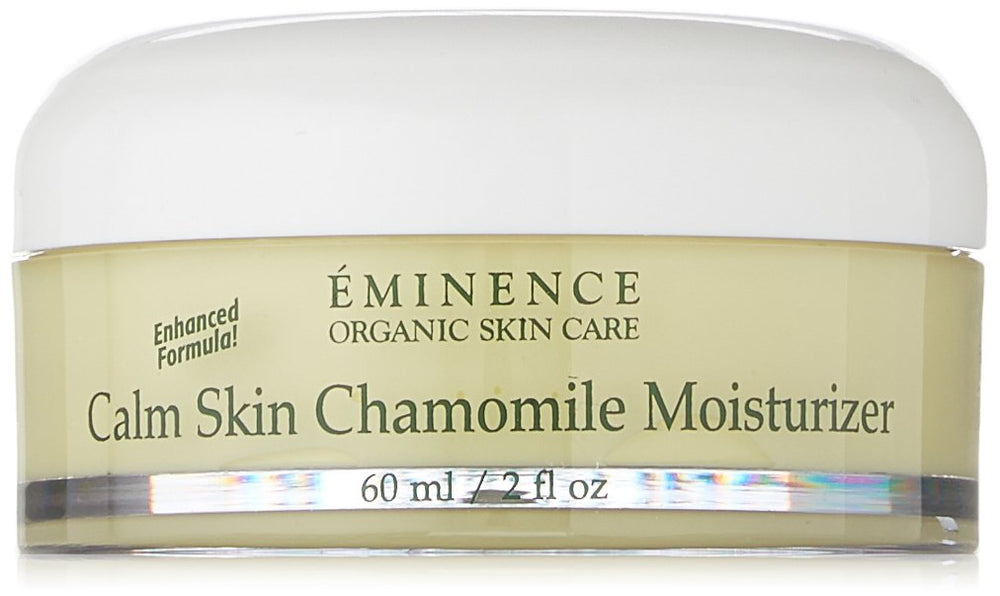 Eminence Calm Skin: botella del hidratante para piel sensible.